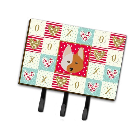 Carolines Treasures 6 x 2 x 9 in. Nordic Spitz Love Leash or Key Holder CK5222TH68